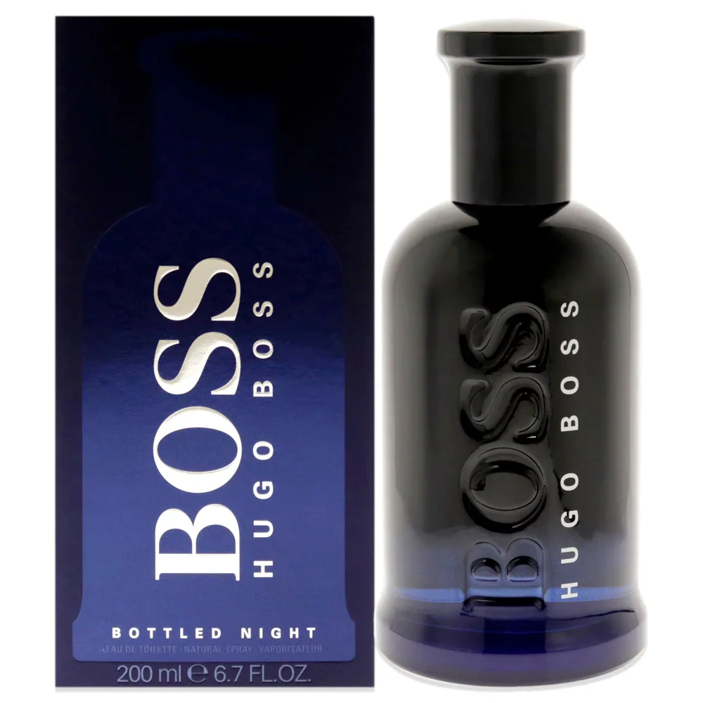 Hugo Boss Boss Bottled Night by Hugo Boss for Men - 6.7 oz EDT Spray