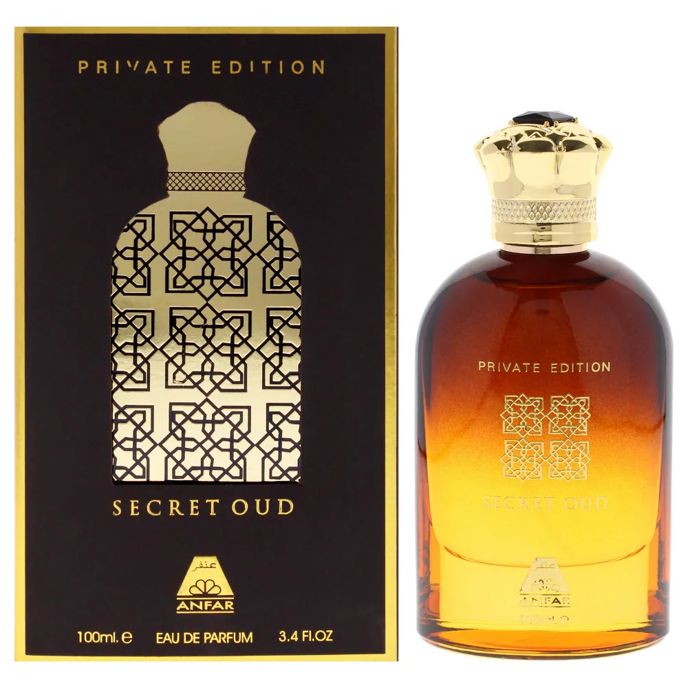 Anfar Private Edition - Secret Oud by Anfar for Men - 3.4 oz EDP Spray