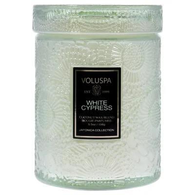 Voluspa White Cypress - Small by Voluspa for Unisex - 5.5 oz Candle