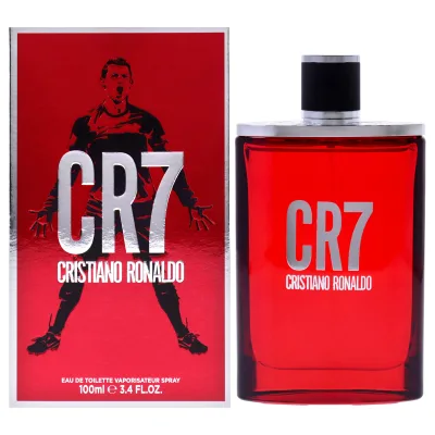 Cristiano Ronaldo CR7 by Cristiano Ronaldo for Men - 3.4 oz EDT Spray