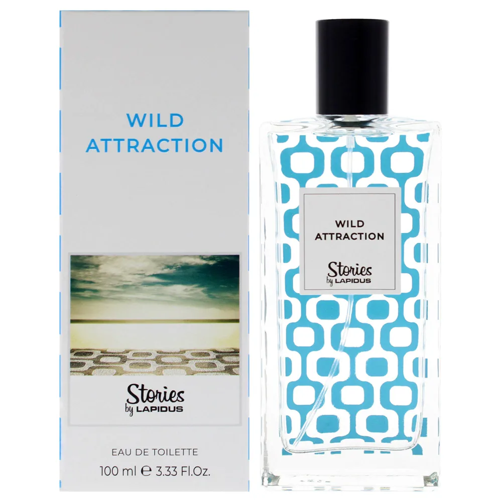 Ted Lapidus Wild Attraction by Ted Lapidus for Men - 3.33 oz EDT Spray