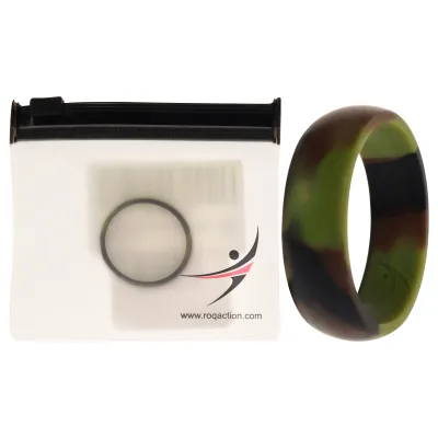 ROQ Silicone Wedding Ring - Camo by ROQ for Men - 16 mm Ring