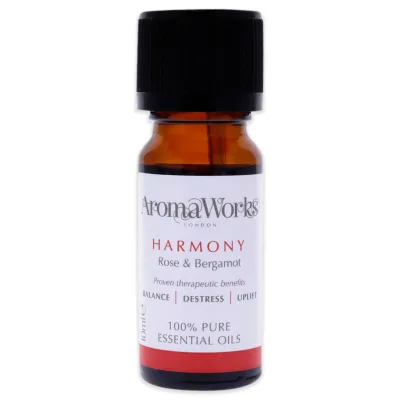 Aromaworks Harmony Essential Oil by Aromaworks for Unisex - 0.33 oz Oil