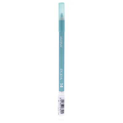 Pupa Milano Multiplay Eye Pencil - 14 Water Green by Pupa Milano for Women - 0.04 oz Eyebrow Pencil