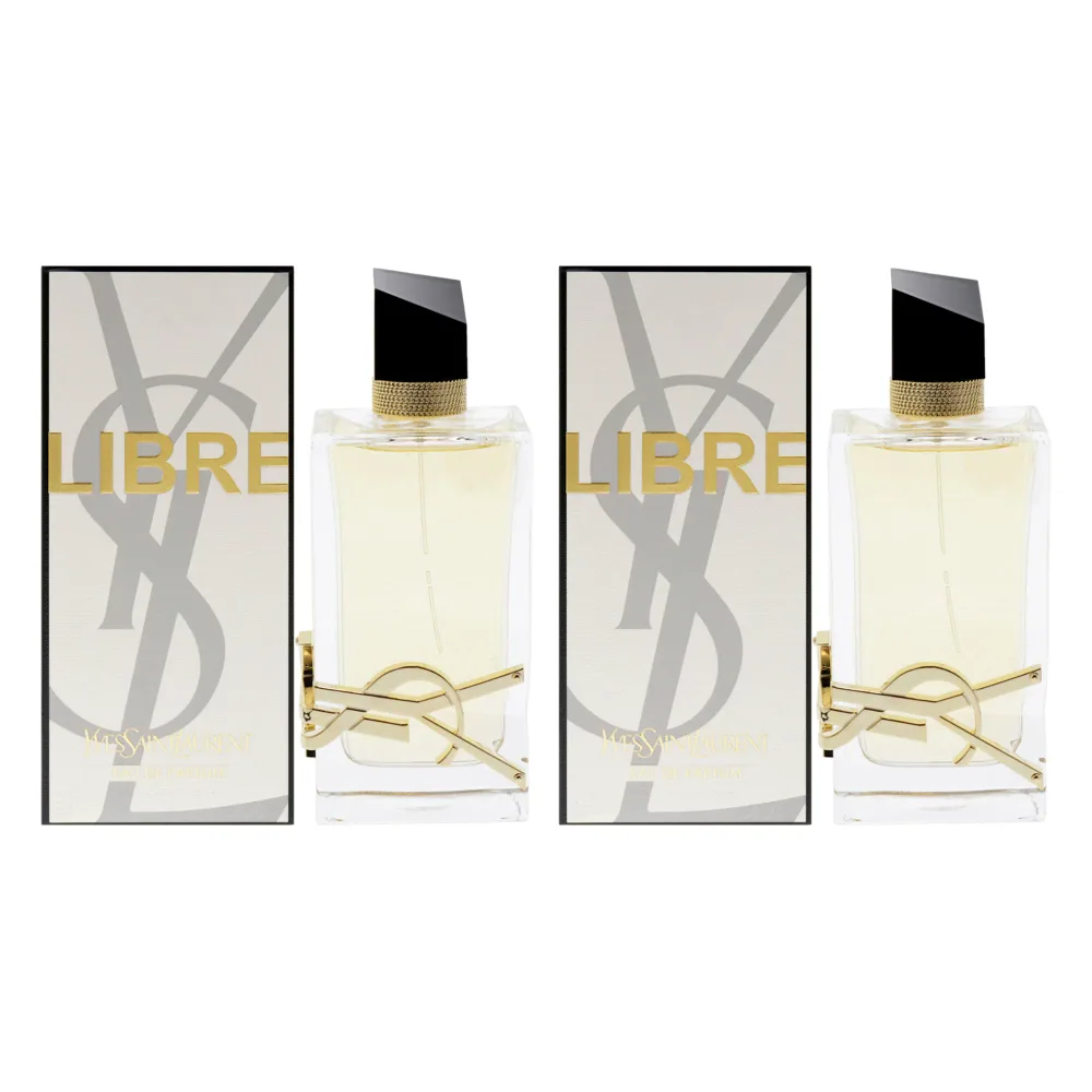 Yves Saint Laurent Libre by Yves Saint Laurent for Women - 3 oz EDP Spray - Pack of 2