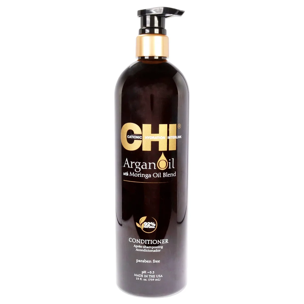 CHI Argan Oil with Moringa Oil Blend Conditioner by CHI for Unisex - 25 oz Conditioner