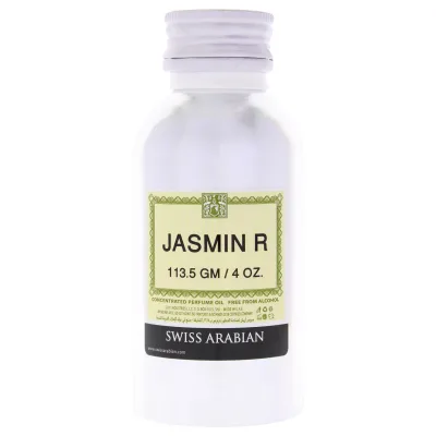 Swiss Arabian Jasmin R by Swiss Arabian for Unisex - 4 oz Concentrated Perfume Oil