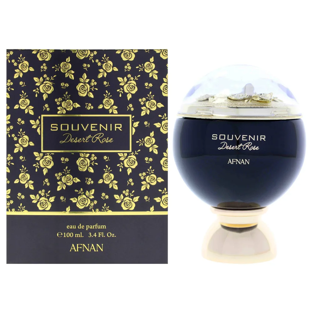 Afnan Souvenir Collection - Desert Rose by Afnan for Women - 3.4 oz EDP Spray