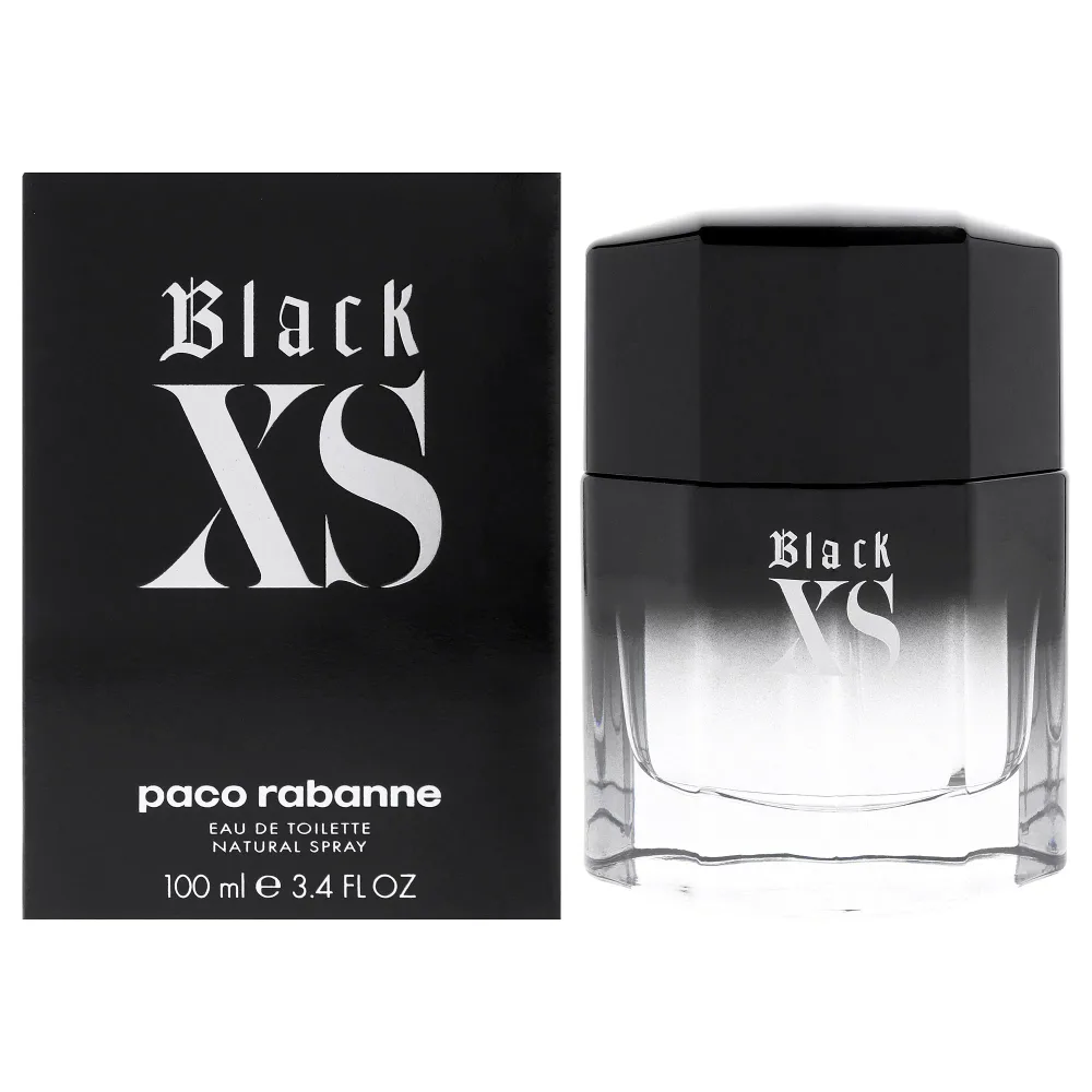 Paco Rabanne Black XS by Paco Rabanne for Men - 3.4 oz EDT Spray
