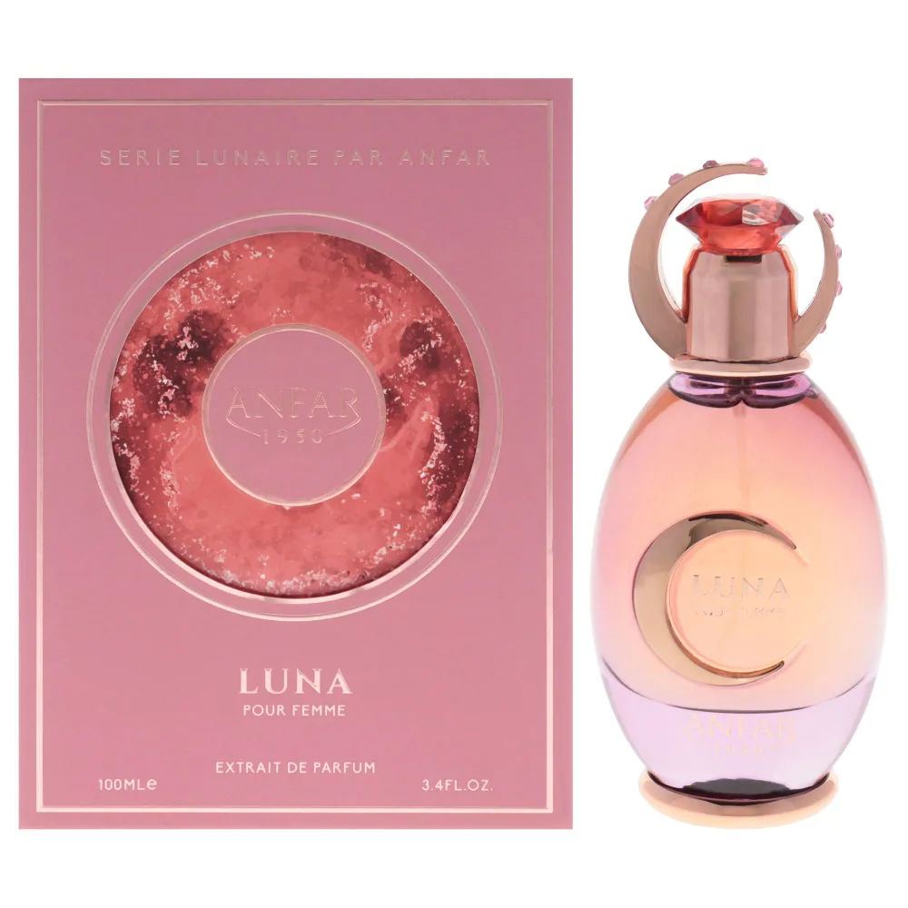 Anfar Lunaire Serie - Luna by Anfar for Women - 3.4 oz Extrait De Parfum Spray