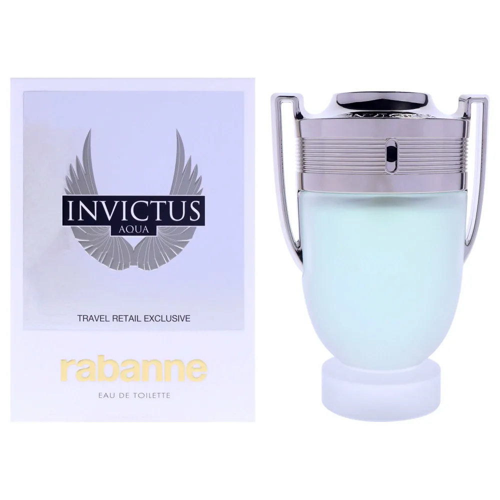Paco Rabanne Invictus Aqua by Paco Rabanne for Men - 3.4 oz EDT Spray