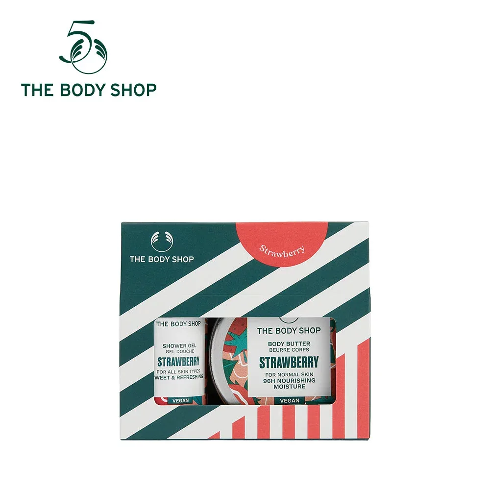 【 公式 】【数量限定】ミニボディケアギフト ST(香り:ストロベリー) ザボディショップ THE BODY SHOP ボディショップ コスメ ギフト 女性 プレゼント 誕生日 いい香り いい匂い 人気 ボディケア セット レディース 美容 内祝い 退職祝い 引っ越し祝い