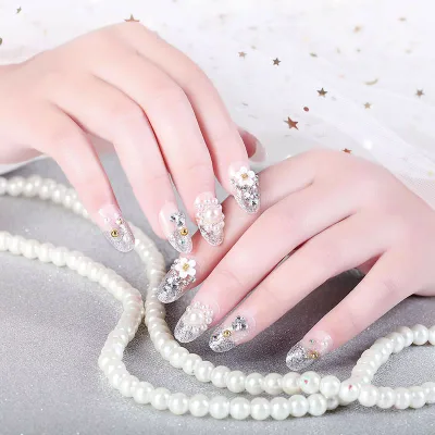 送料無料 デザインネイルチップ つけ爪 お得な24枚SET セット ネイルアート デコネイル 成人式 結婚式 披露宴 ネイルチップ ネイルパーツ j-200405-355