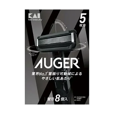 貝印 AUGER 替刃 8個入 KAI 【SB06748】