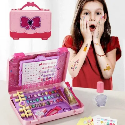 【期間限定4059円→3653円】子供用 メイクセット 女の子 おもちゃ はがせるマニキュア お化粧おもちゃ ごっこ遊び Nail Polishおもちゃ 誕生日 クリスマスプレゼント【全国送料無料】 キッズ用ネイル 姫系 おままごと