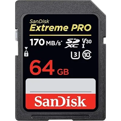 64GB Extreme PRO UHS-I SDXC 170MB/s SDSDXXY-064G サンディスク 海外パッケージ品