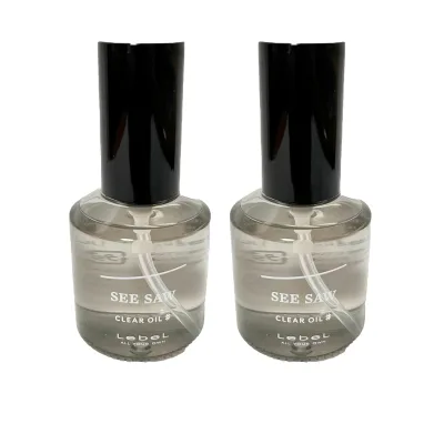 【2個セット】ルベル SEE/SAW シーソー クリアオイルシャープ 80mL