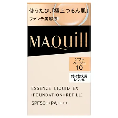 ● 国内正規品 MAQuillAGE マキアージュ エッセンスリキッド EX / 詰替え / ソフトベージュ10 / 24ml