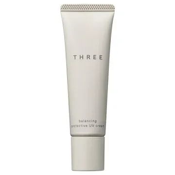 ●国内正規品 THREE スリー バランシング プロテクティブ UV クリーム SPF40 PA+++ 30g 化粧品 スキンケア コスメ メイク 誕生日 記念日 母の日 プレゼント ギフト 彼女 妻 母 女性 人気 ご褒美 忘年会