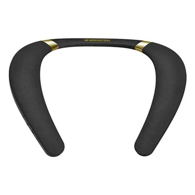 Monster ネックスピーカー Bluetoothスピーカー ウェアラブルネックスピーカー ワイヤレス 3Dサラウンドサウンドスピーカー 軽量 首掛けスピーカー 12時間連続再生