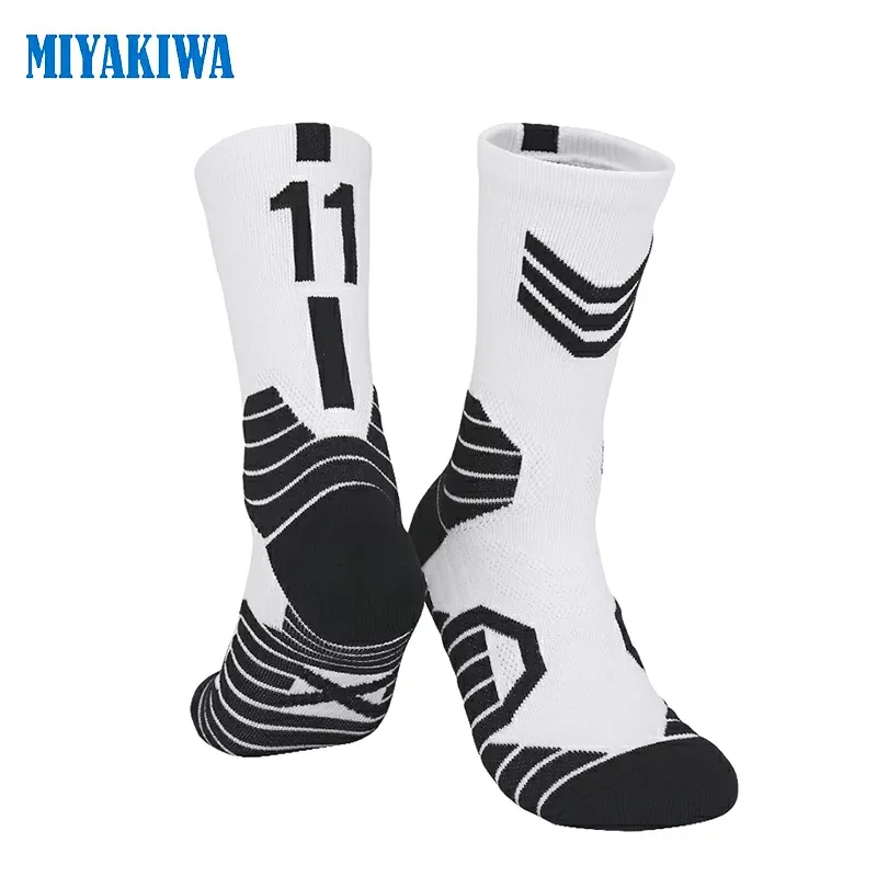 【3足購入1000円OFFクーポンで最安1足667円 】MIYAKIWA 強化版 大人用 ジュニア スポーツソックストライアスロン 子供用メンズウェア ソックス パイルストロングソックス 靴下 滑り止め トレーニング 防臭抗菌 中厚手 通気性 登山 バスケットボールレプゼント 日本ブランド