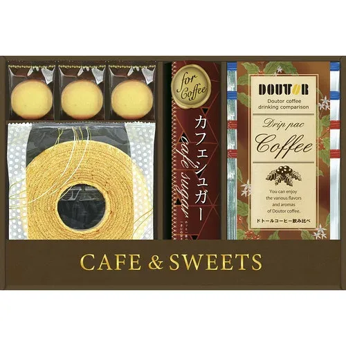 【ギフト包装・のし紙無料】ドトールコーヒー&洋菓子セット LDF-CJ(A4)
