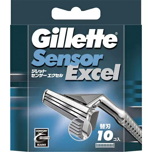 P&G ジレット センサーエクセル専用替刃10個入