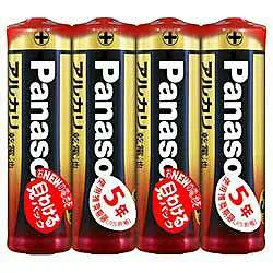 パナソニック Panasonic LR6XJ/4SE アルカリ乾電池 単3形 4本パック LR6XJ4SE
