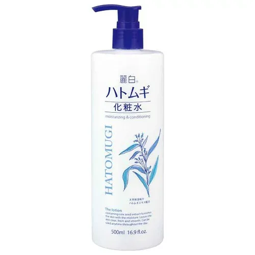 熊野油脂 324766 麗白 ハトムギ化粧水 本体 500ML