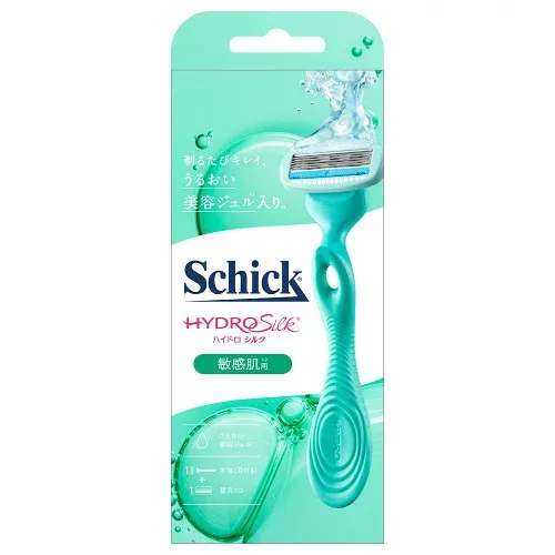 Schick(シック・ジャパン) 397751 ハイドロシルク敏感肌用ホルダー 刃付き+替刃1コ