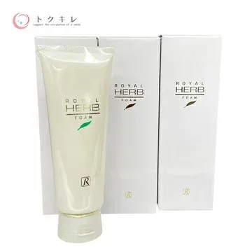 ロイヤル化粧品 ロイヤルハーブ フォーム 120g 1種合計3点セット