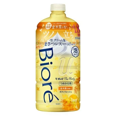 詰め替え 780mL 送料無料【金木犀・泡タイプ】ビオレu ザ ボディ 泡タイプ 金木犀の香り 増量 780ml 花王 ビューティーバス用品 ボディウォッシュボディソープ ビオレ おうちdeエステ