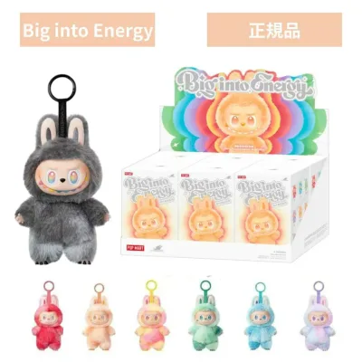 当日16:30までご注文確定のみ即日発送【正規品 保証・ Energy・アソートボックス・送料無料】 ラブブ LABUBU らぶぶ 『 THE MONSTERS Big into Energy 』Labubu エネルギー エナジー POP MART ポップマート キーホルダー フィギュア プレゼント 本体 公式 ラブブ