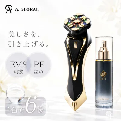400円クーポン配布中【国内正規品】エーグローバル Zeus III 美顔器 ZeusIII Zeus3(ゼウススリー) オールインワン小型美顔器A. GLOBAL TP HP 美容 エステ リフトアップ 肌ケア プレゼント ギフト 誕生日 贈り物 クリスマス メーカー保証付き