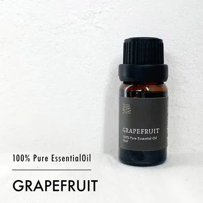 【アロマオイル/精油】 グレープフルーツ ホワイト 10ml 100%ピュア エッセンシャルオイル 柑橘系 天然 アロマ リフレッシュ ギフト