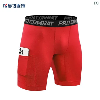 スポーツショートパンツ メンズ ランニング トレーニング 高弾性 吸汗速乾 ハーフパンツ タイツ レギンス スパッツ 5分丈 ポケット付き 春夏 秋冬
