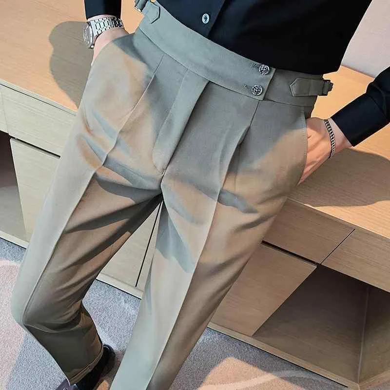 パンツ 男性用 春秋 カジュアルパンツ ストレート ズボン ポリエステル混紡 ホワイト ブラック ベージュ