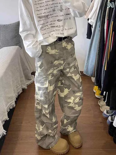パンツ カーゴパンツ メンズ 迷彩柄 ミリタリーパンツ カジュアルパンツ ストレートパンツ ワークパンツ ゆったり 美脚 快適 春 秋