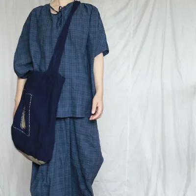 パンツ メンズ レディース ワイドパンツ 綿麻 春夏 快適 ブルー チェック柄 カジュアルパンツ ボトムス ロング丈 ストレート ゆったり ナチュラル ルームウェア 普段着 デイリー使い 部屋着 涼しい 吸湿速乾 通気性 軽量 サマーパンツ おしゃれ シ