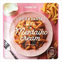 IZAMESHI そのままPASTA パスタ 明太子 3個セット! 保存食・非常食 ※送料無料 イザメシ