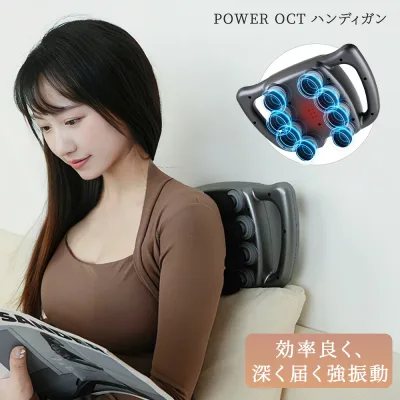 【30%OFFクーポン】ADORIC BEAUTY 筋膜リリースガン マッサージガン ハンディガン 3500回振動 9モード×99段階 ボディケア 肩 腰 首 ふくらはぎ ギフト プレゼント お買いマラソン