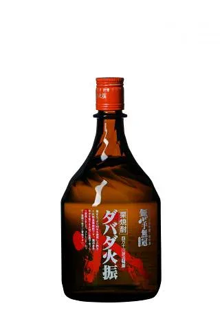 ギフト包装無料商品!あの半沢直樹も愛飲!!!高知が誇る四万十川栗焼酎 無手無冠・ダバダ火振900mlハイクオリティーな土佐の地酒化粧箱入り