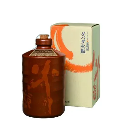 ギフト包装無料商品!最後の清流・四万十川の地酒無手無冠 【入手困難!!】『ダバダ火振・チビうんすけ』720ml壷入化粧箱入り