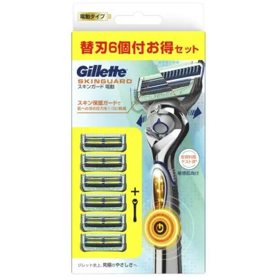 ジレット スキンガード 電動タイプ フレックスボールパワー5Bホルダー付 x1点