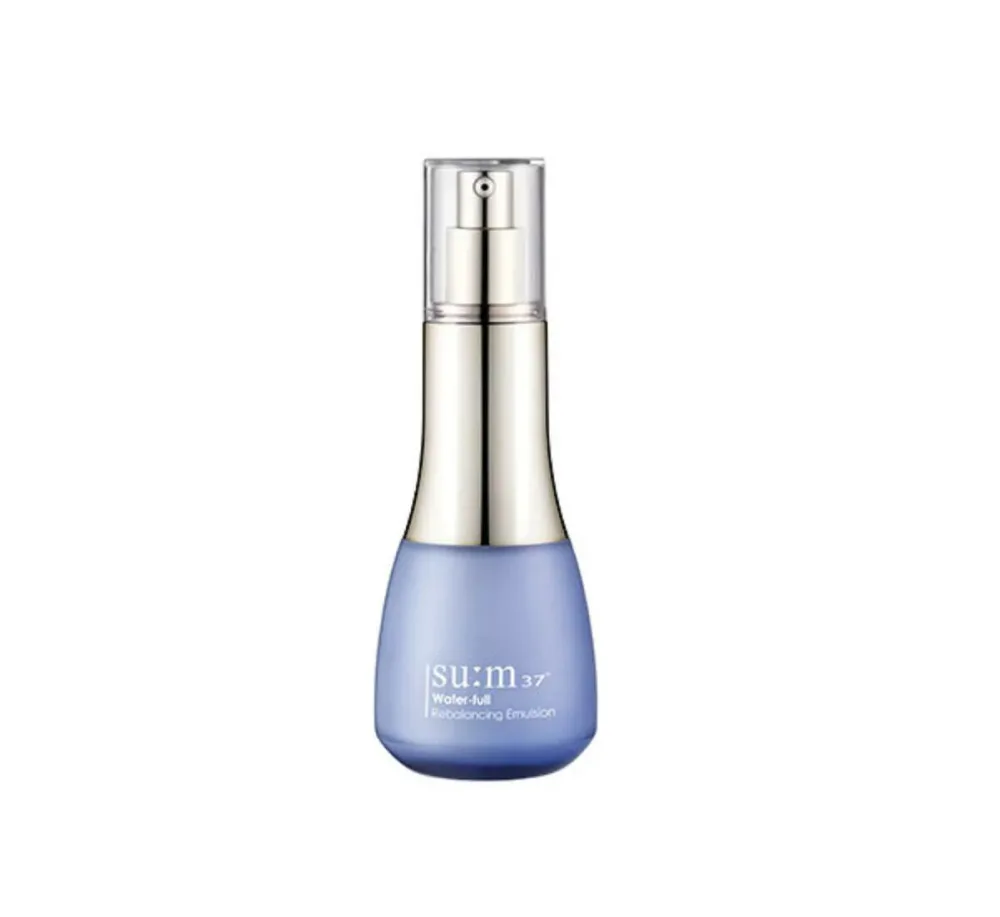 【su:m37】【送料無料】【スム37】ウォーターフル スキン リフレッシング エマルジョン 120ml 乳液 セット 美容液 栄養液 ツヤ肌 美肌 乾燥肌 オイリー肌
