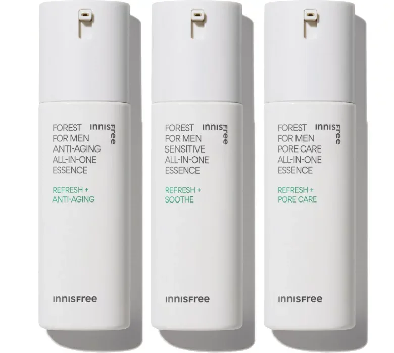 【INNISFREE】【送料無料】イニスフリー フォレスト フォー メン オールインワン エッセンス 100ml(4種) 韓国コスメ 韓方 高栄養 つや肌 保湿 乾燥肌 オイリー肌 ニキビ肌