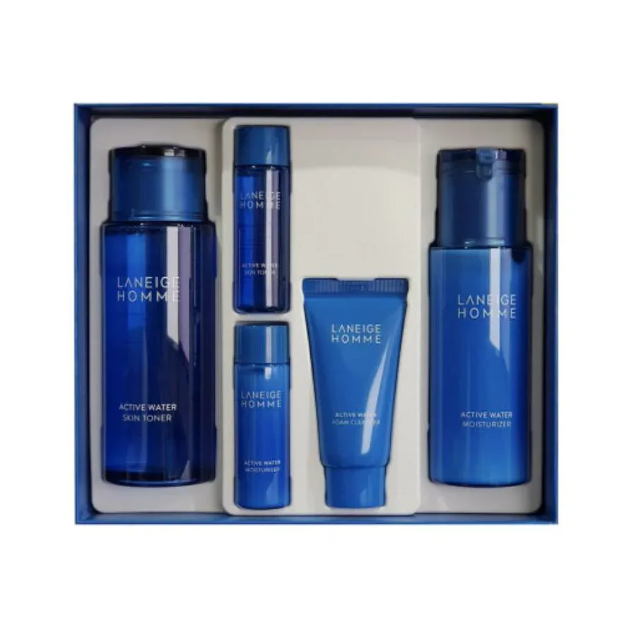 【LANEIGE】【送料無料】ラネージュ オム アクティブウォーター 2種セット 美肌 韓国コスメ 韓方 シワケア ローション
