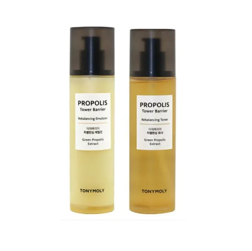 【TONYMORY】【送料無料】 プロポリス タワーバリア リバランシングトナー140ml+エマルジョン140ml
