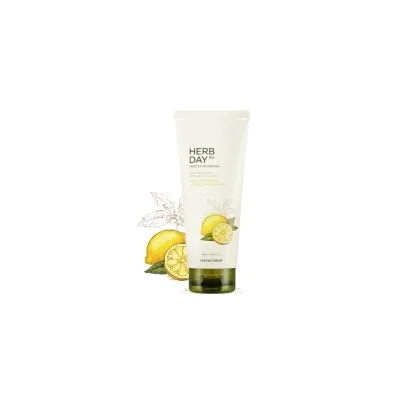 【THEFACESHOP】【送料無料】ハーブデー365マスターブレンドフェイシャルクレンジングフォームレモン&グレープフルーツ170ml