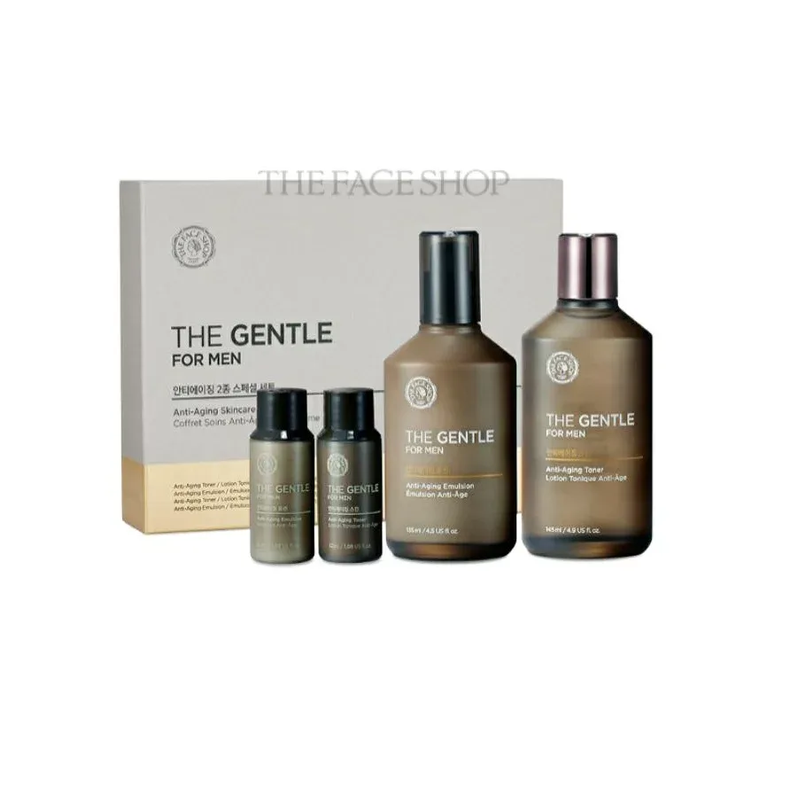 【THEFACESHOP】【送料無料】ザジェントルフォーマン アンチエイジング 2点セット